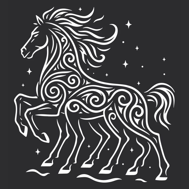 Rauhnächte Odins Pferd Sleipnir - Wilde Jagd