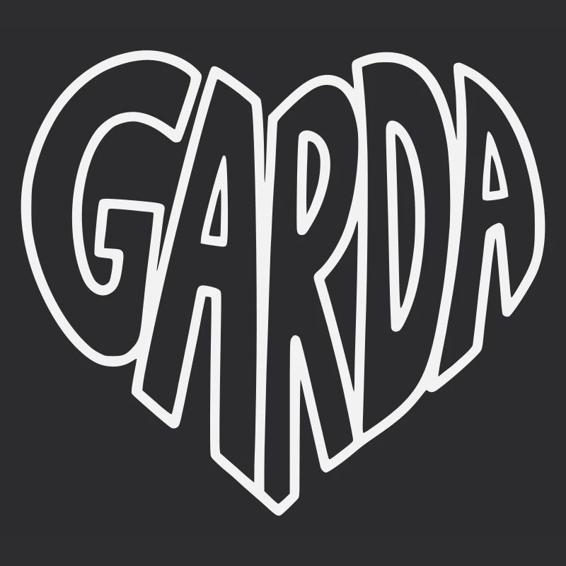 Garda Herzschrift Logo