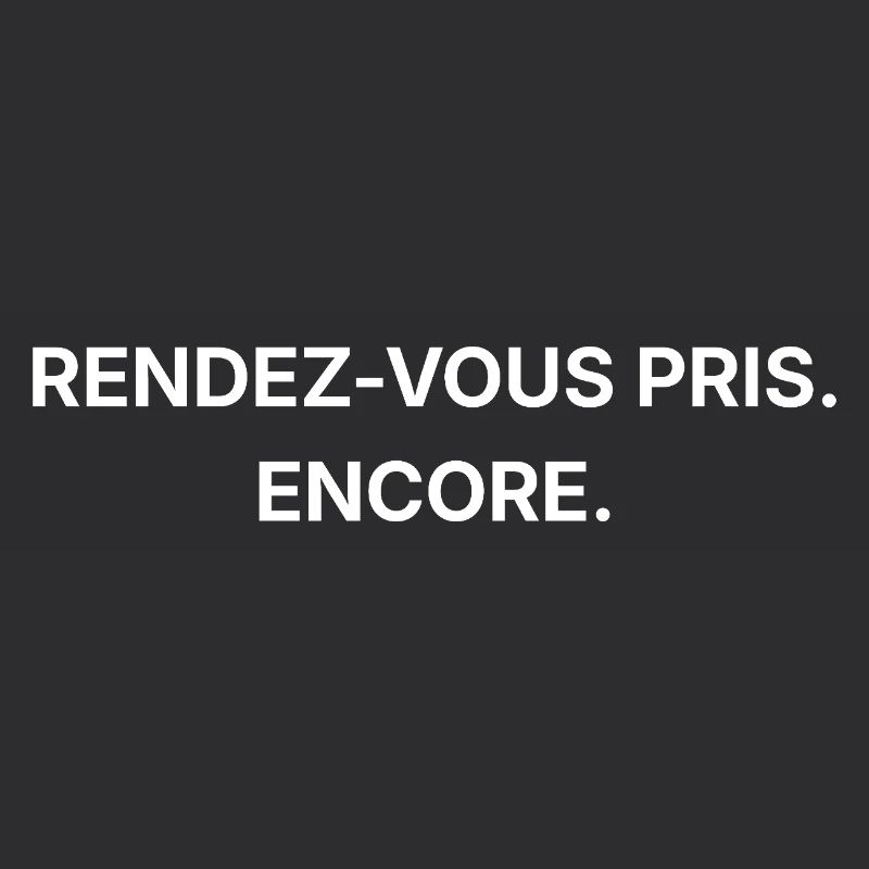 Ein Termin wurde vereinbart. Noch einmal