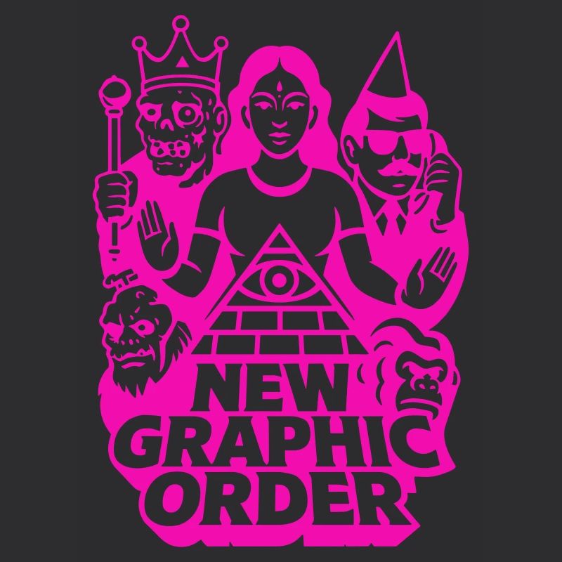 Nouvelle commande graphique Pulp Art rose