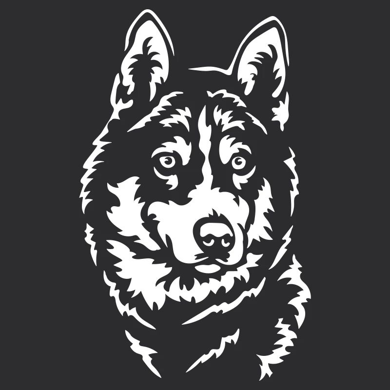 Husky Head "Black Edition"