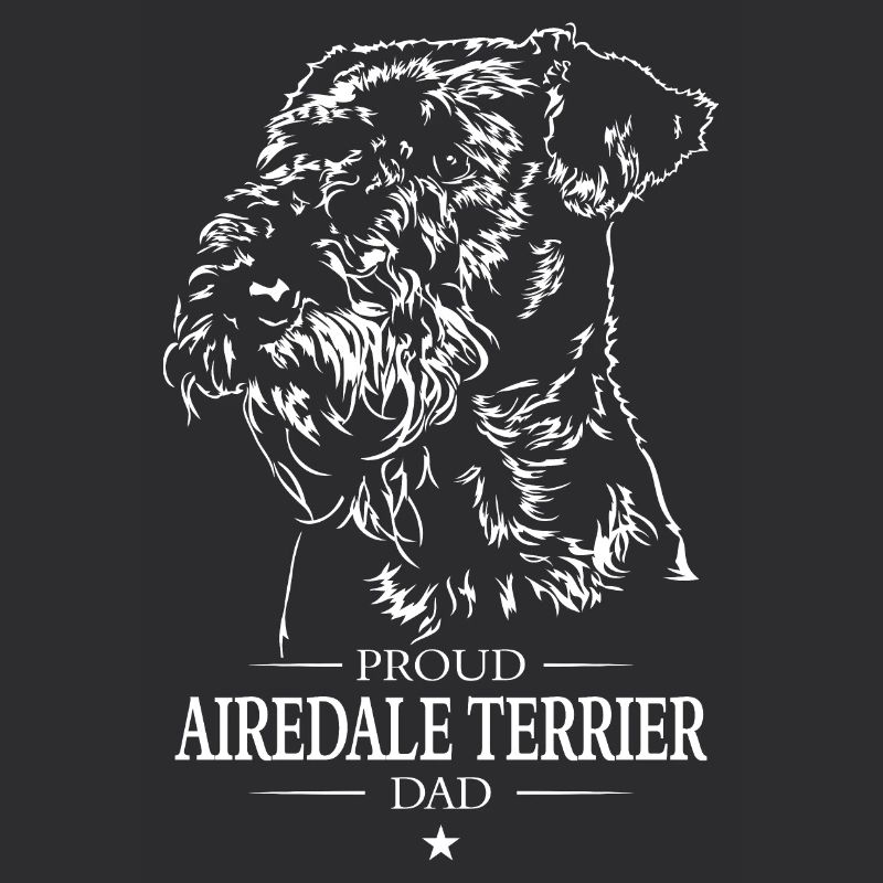Proud Airedale Terrier Papa Chiens Chien Wilsigns