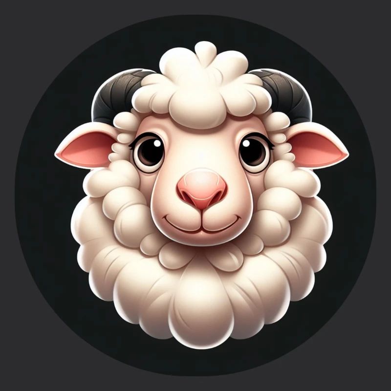 3D Graphic Sheep White