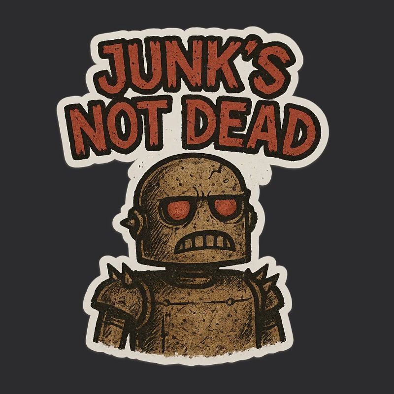 Junk's not dead - Rusty the Robot