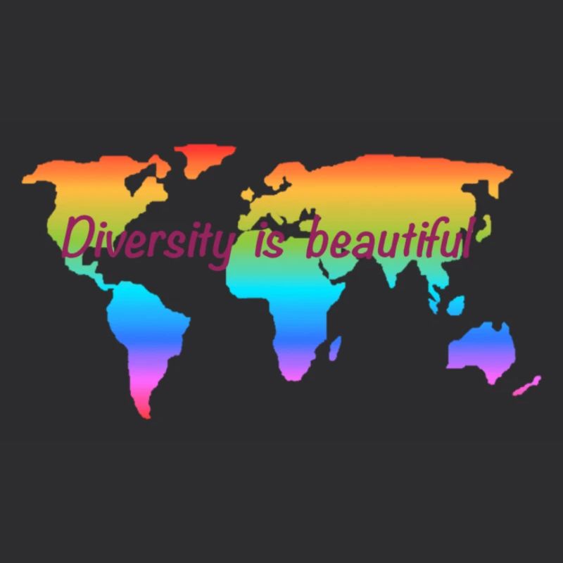 Diversity is beautiful. Equal rights for all.