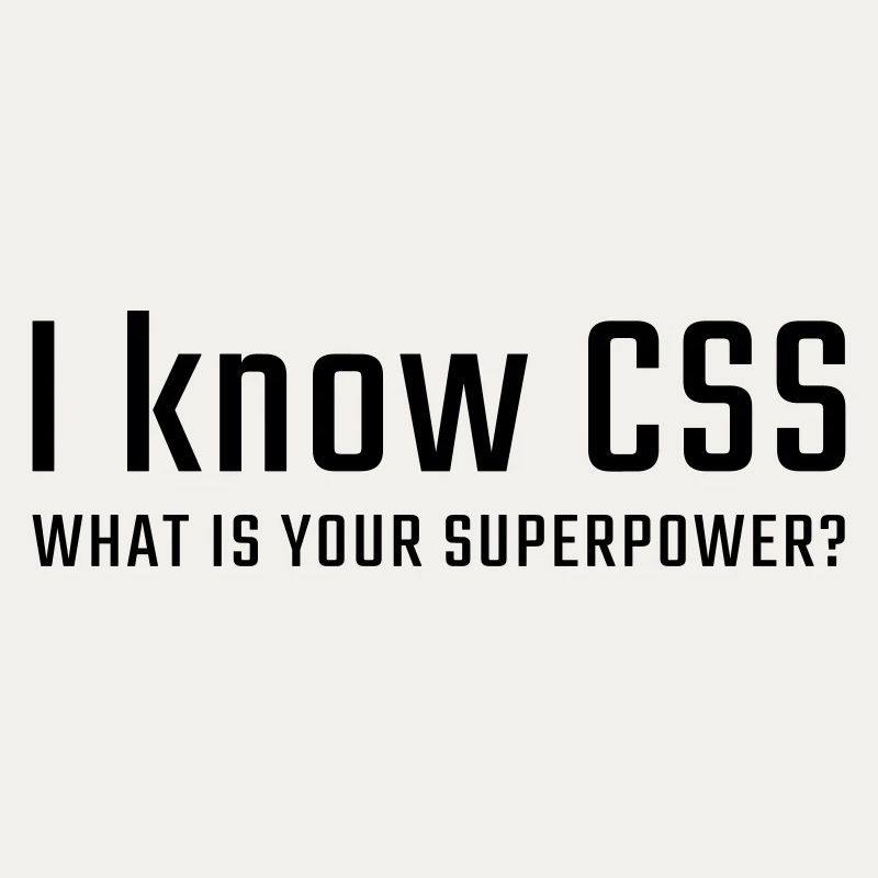 Ich kenne CSS