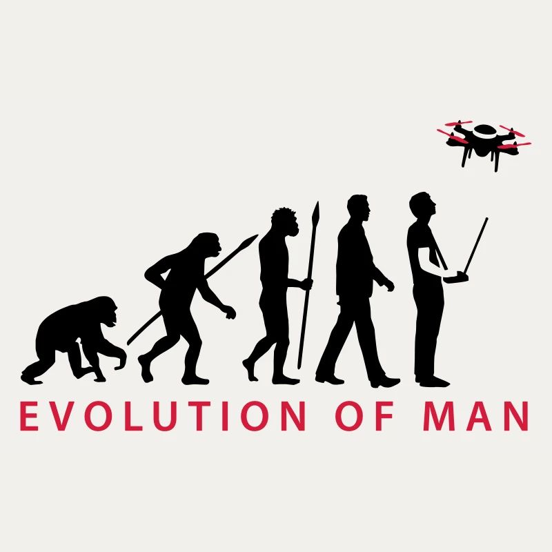 Evolution Modellflieger Drohne 4 Propeller