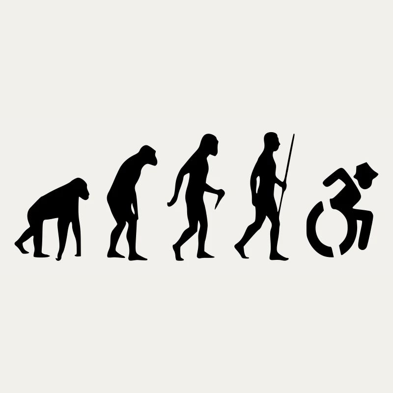 Evolution Rollstuhl. Die Rollstuhl-Evolution *