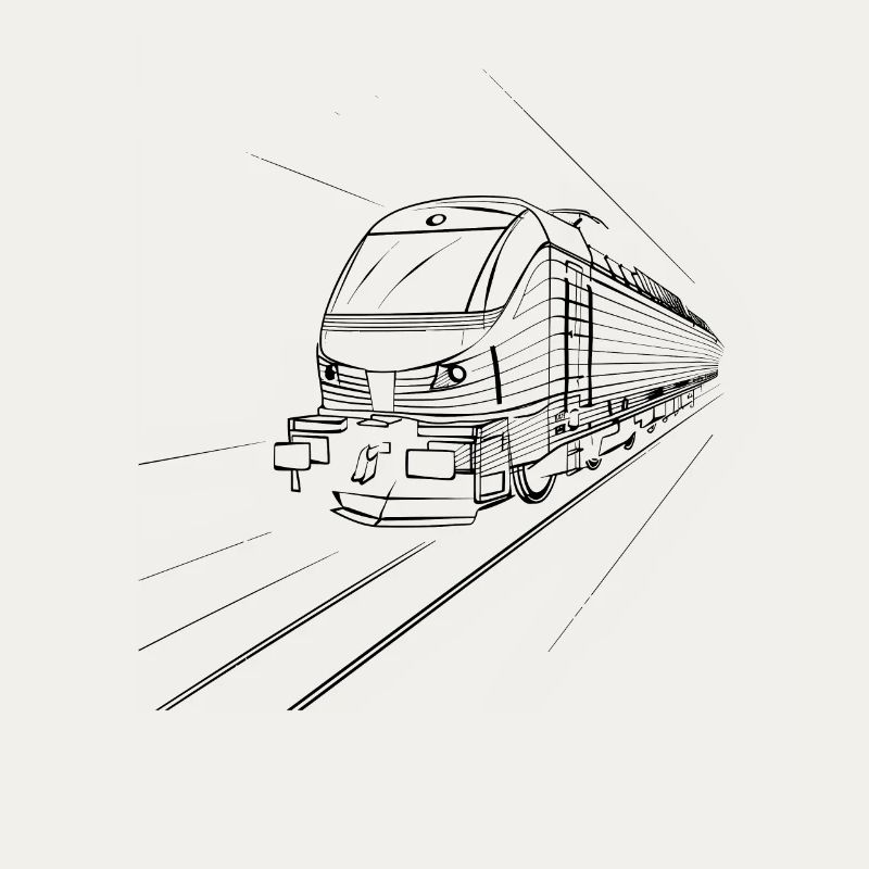 Train Sketch