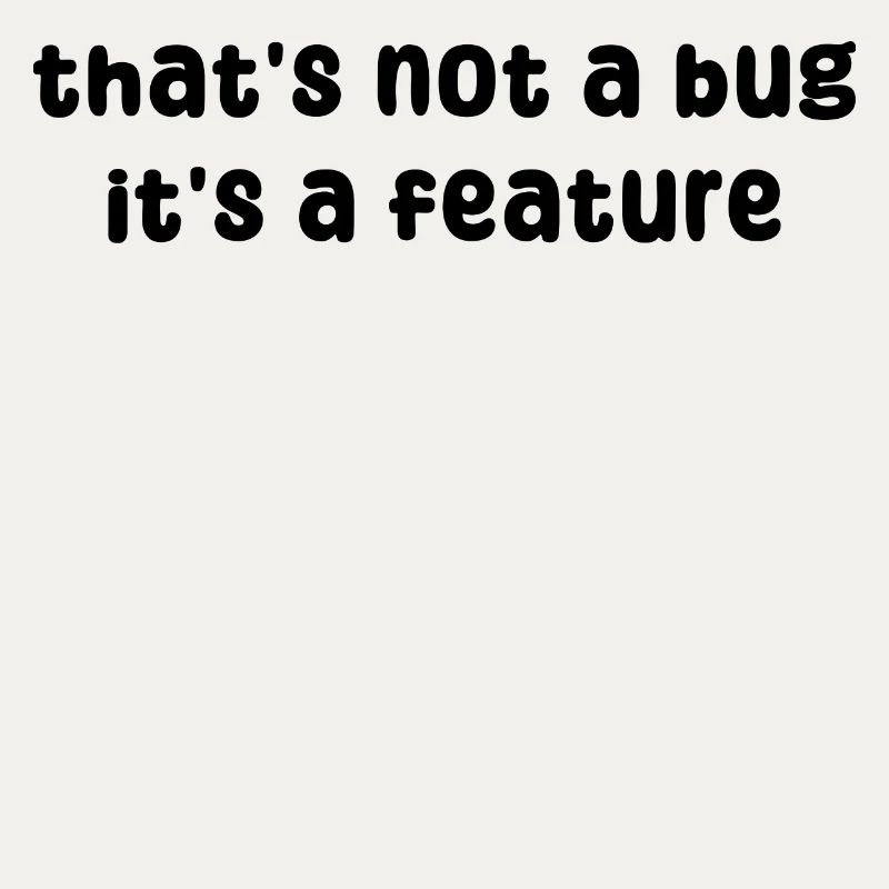 Developer Geek Bugs Code Informatik Statement