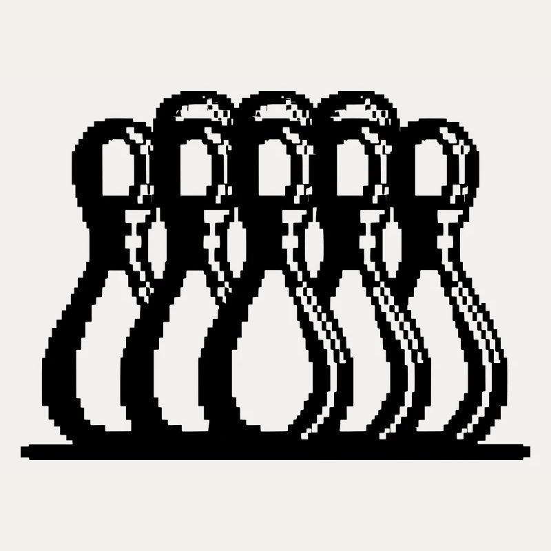 Bowling Pixel Kunst