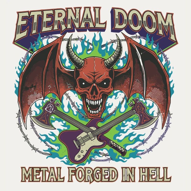 Eternal Doom Hell Metal Artwork