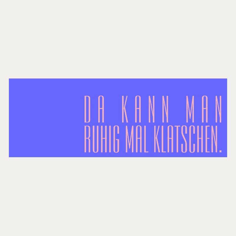 Da kann man ruhig mal klatschen