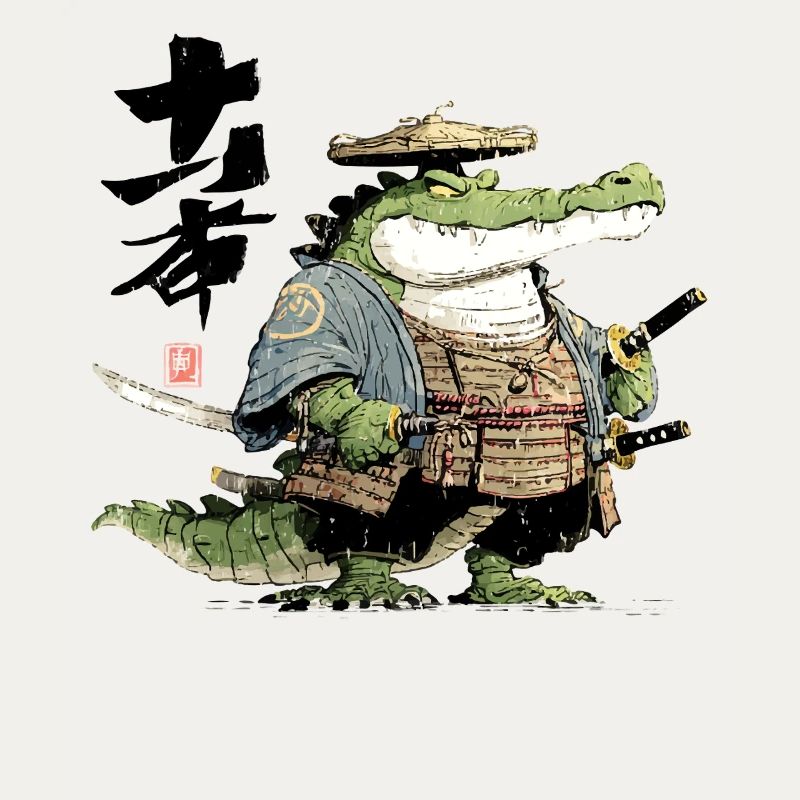 Alligator Samurai Duelist