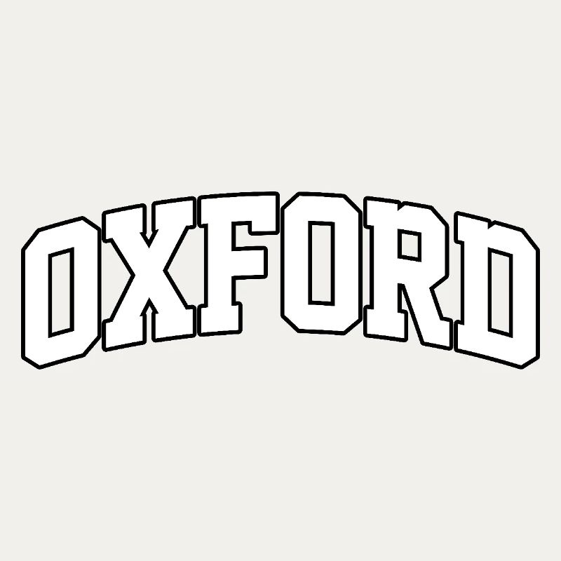 Oxford logo: British style collegiate design