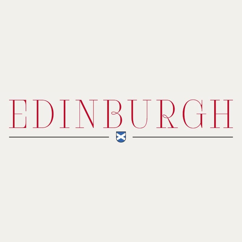 Edinburgh Style Design T-Shirt