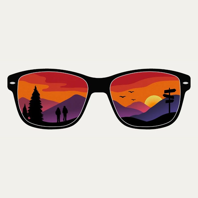Mountains at sunset – Wanderlust