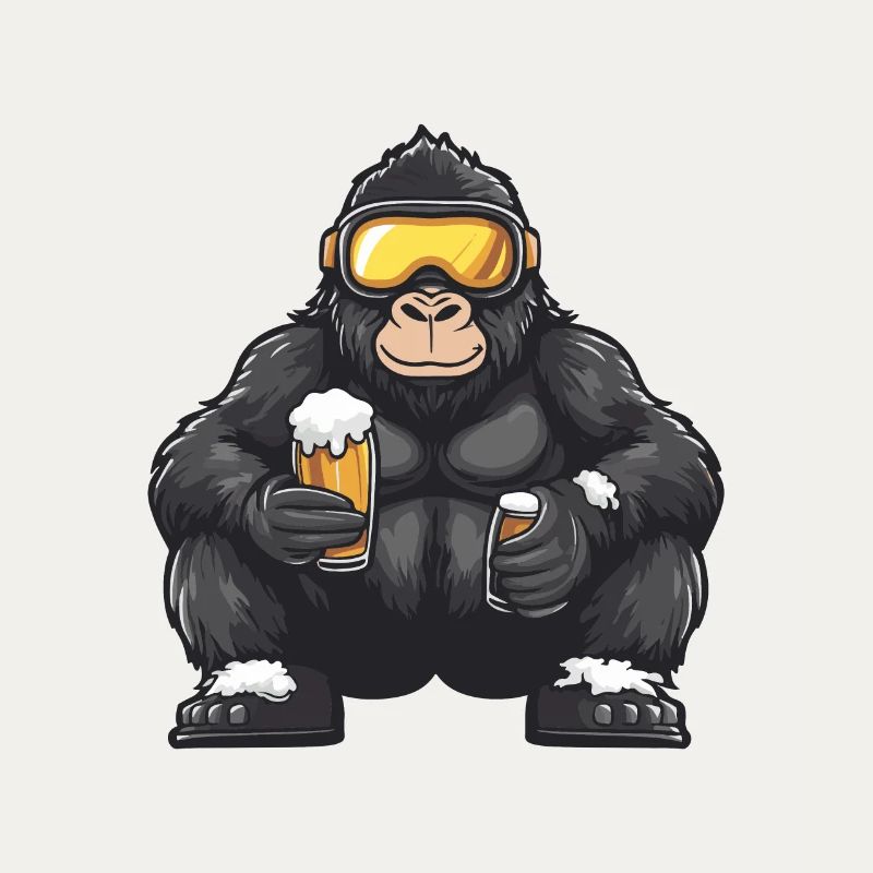 Gorilla Ski Beer
