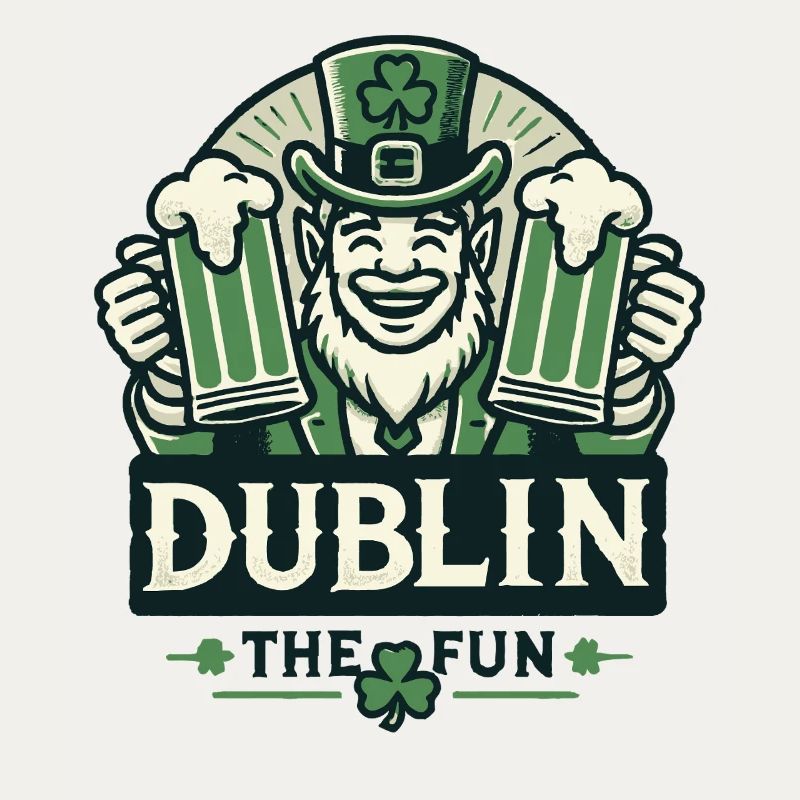 Dublin Spaß St. Patricks Tag Feier