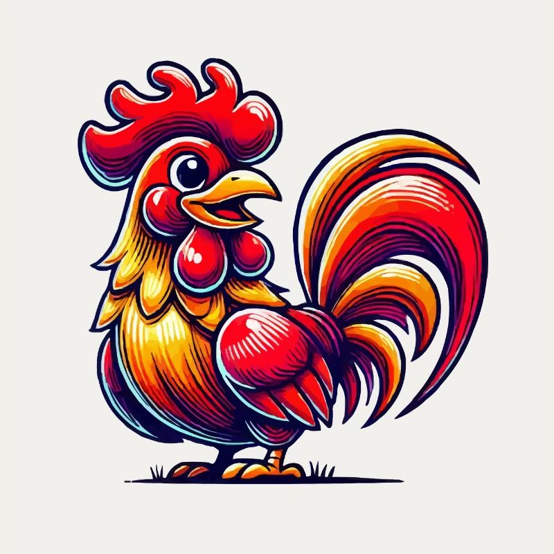 Rooster Comic