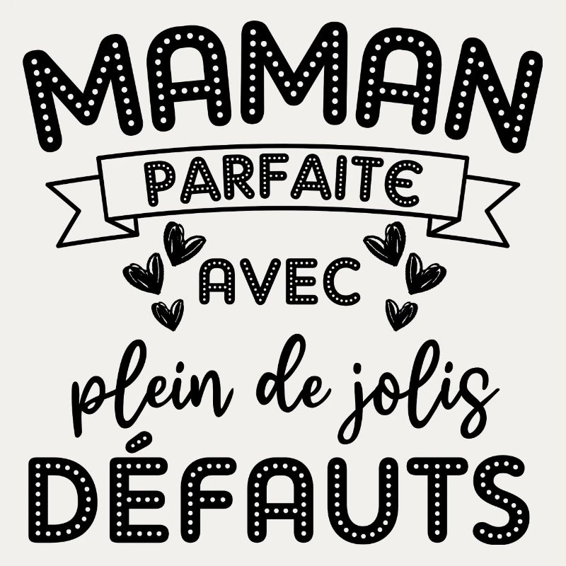 Maman parfaite avec de jolis défauts