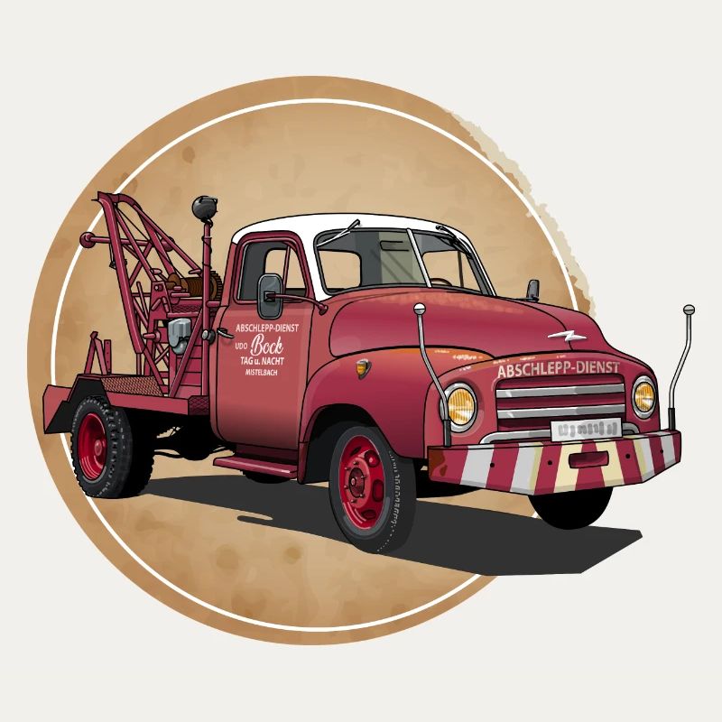 Abschleppwagen Oldtimer