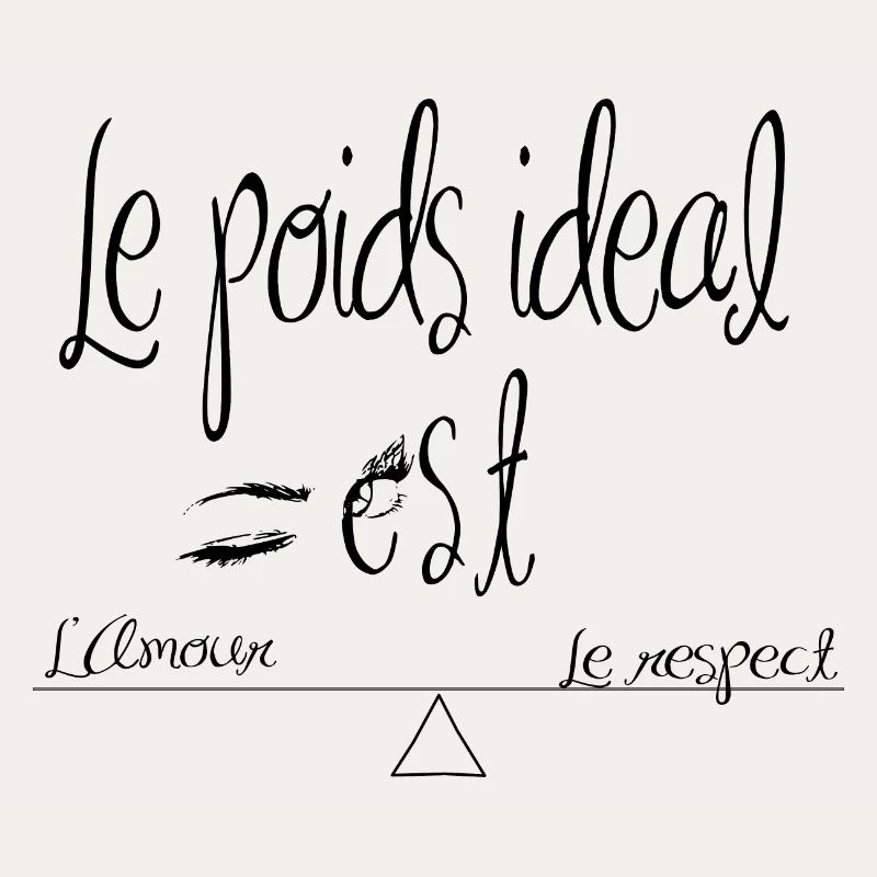 le poids idéal