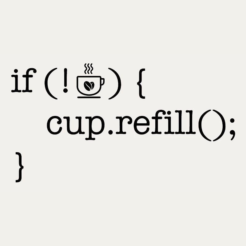 Coffee code Programmierer Kaffee Liebhaber Humor