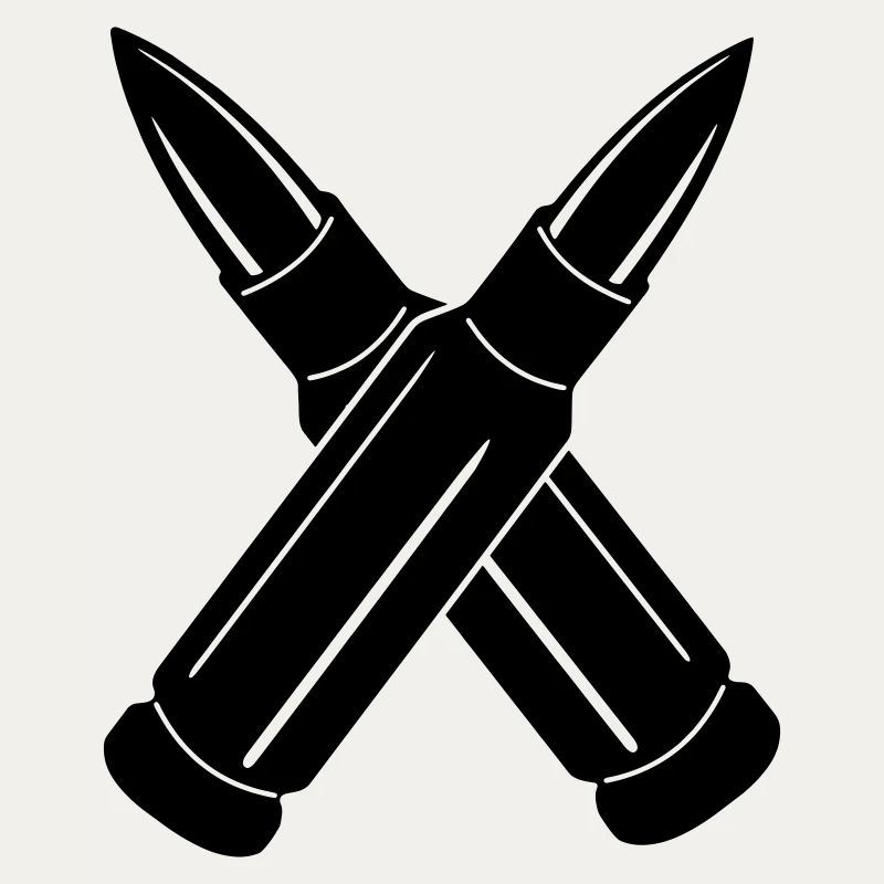 Two bullets crossed