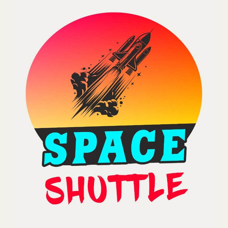 Space Shuttle Sunset Design