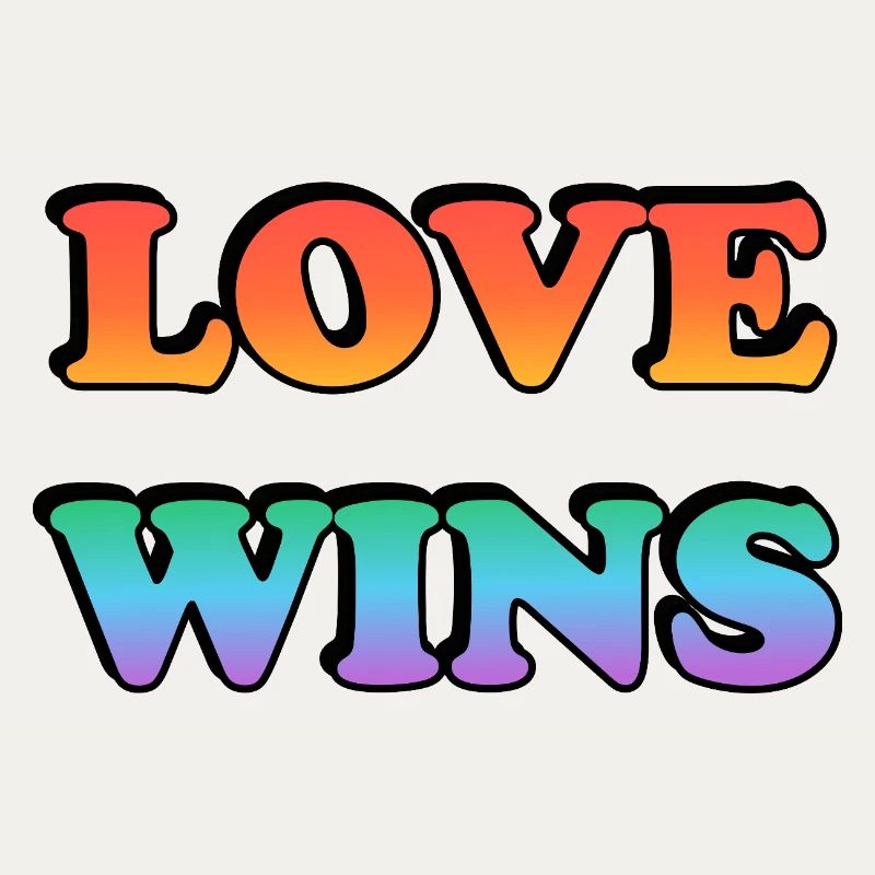 Liebe gewinnt Stolz Gradient
