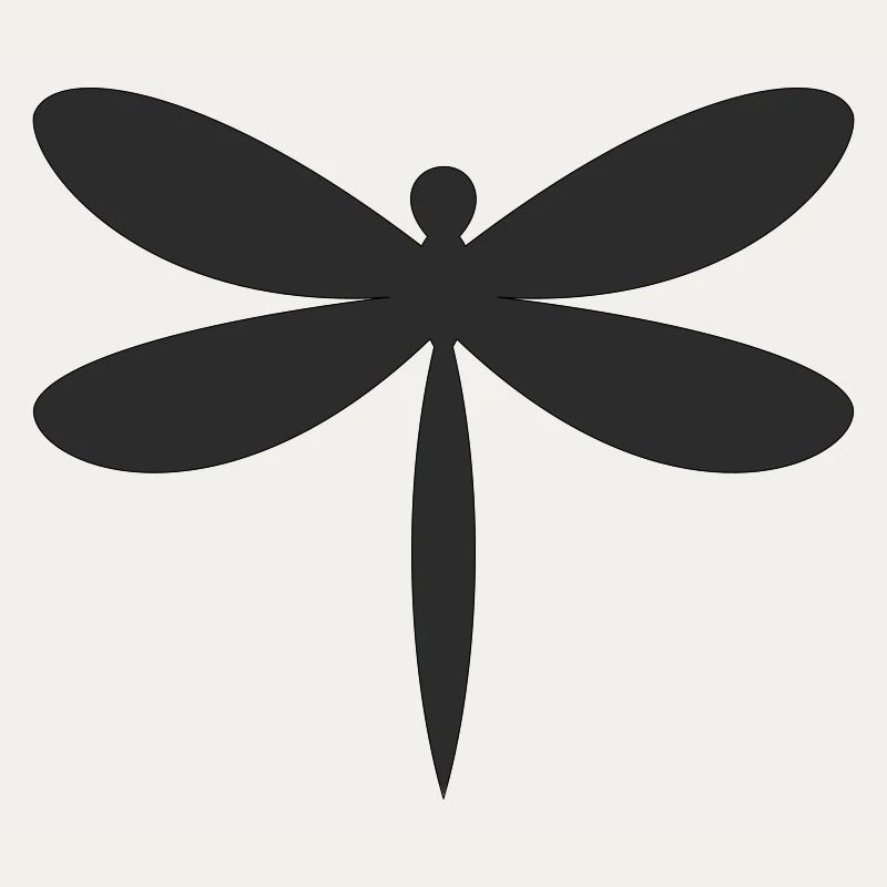Dragonfly Silhouette