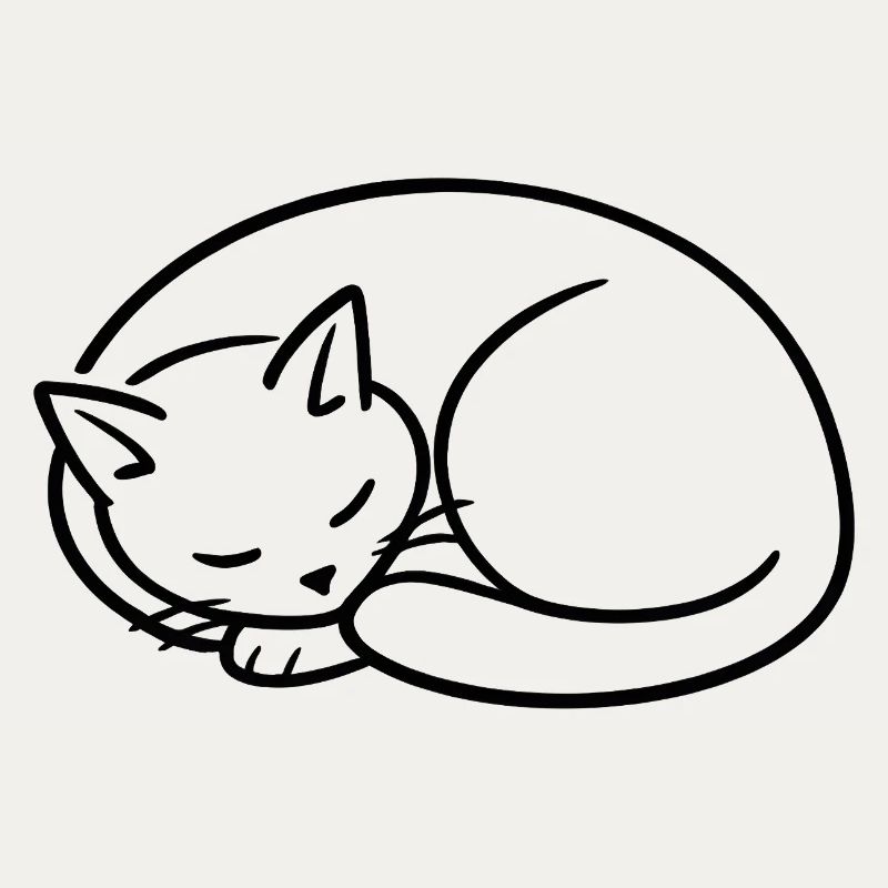 Étude de la lignée du chat endormi