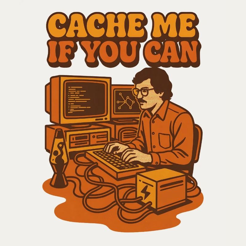 Cache mich, wenn du kannst | Coding Humor