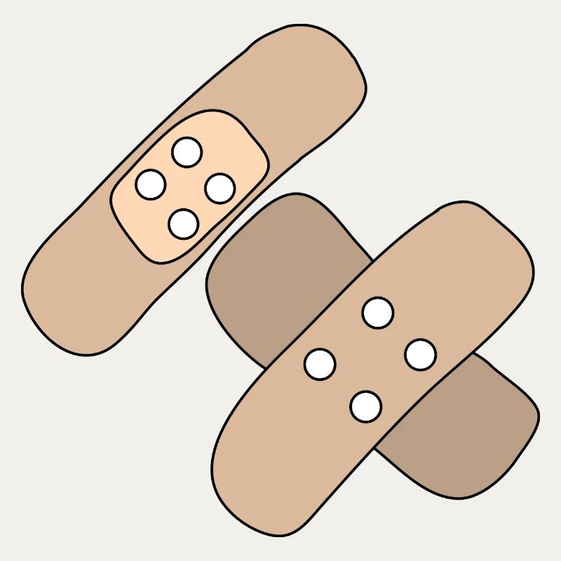 Patch, Wond, Letsel, Genezing, Cadeau Idee