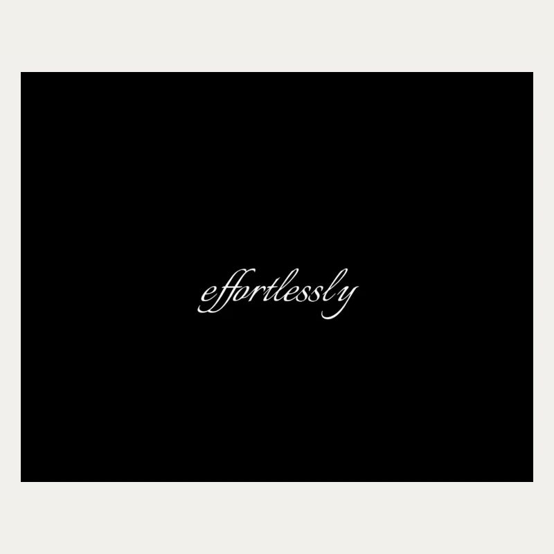 Effortlessly Elegant Script Typografie