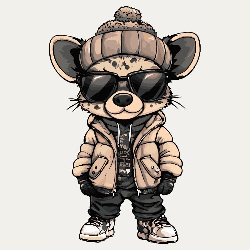 Hyena Cool Comic