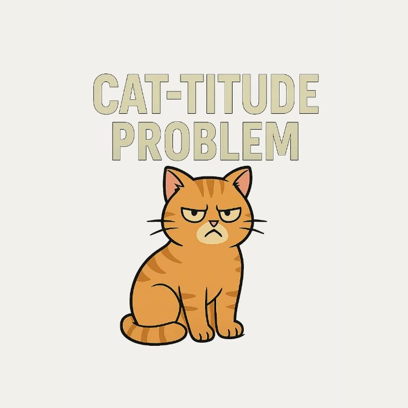 Catitude probleem Grumpy Kat Meme