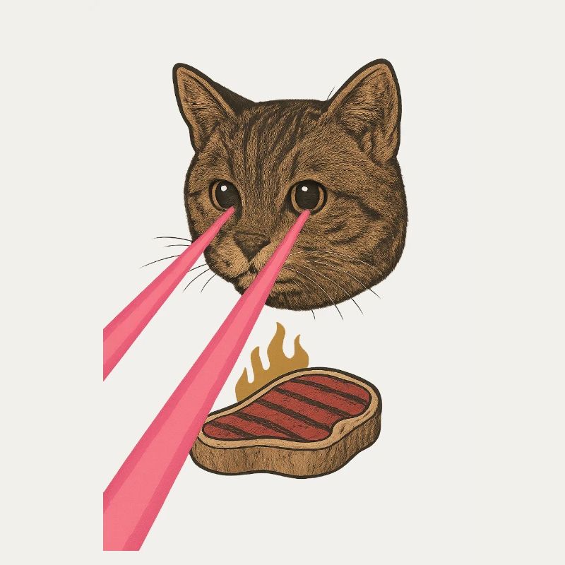 Laser Katze