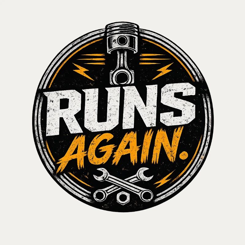 Runs Again Engine Revival-Abzeichen