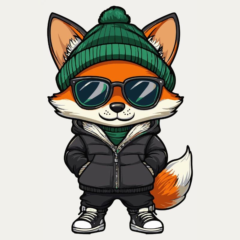 Fox Winter Comic