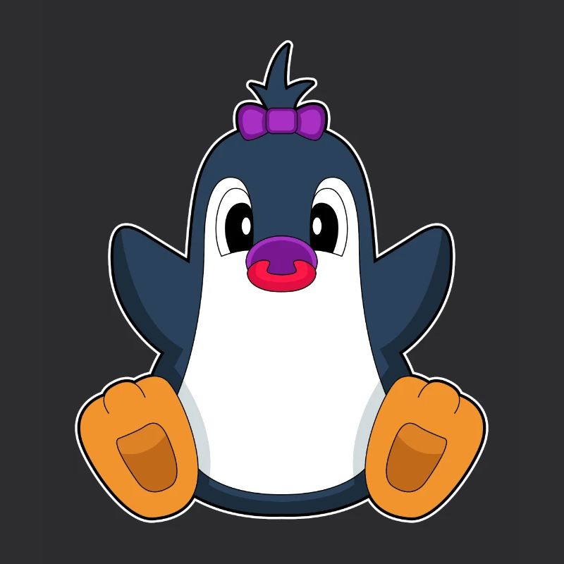 Penguin Baby Pacifier