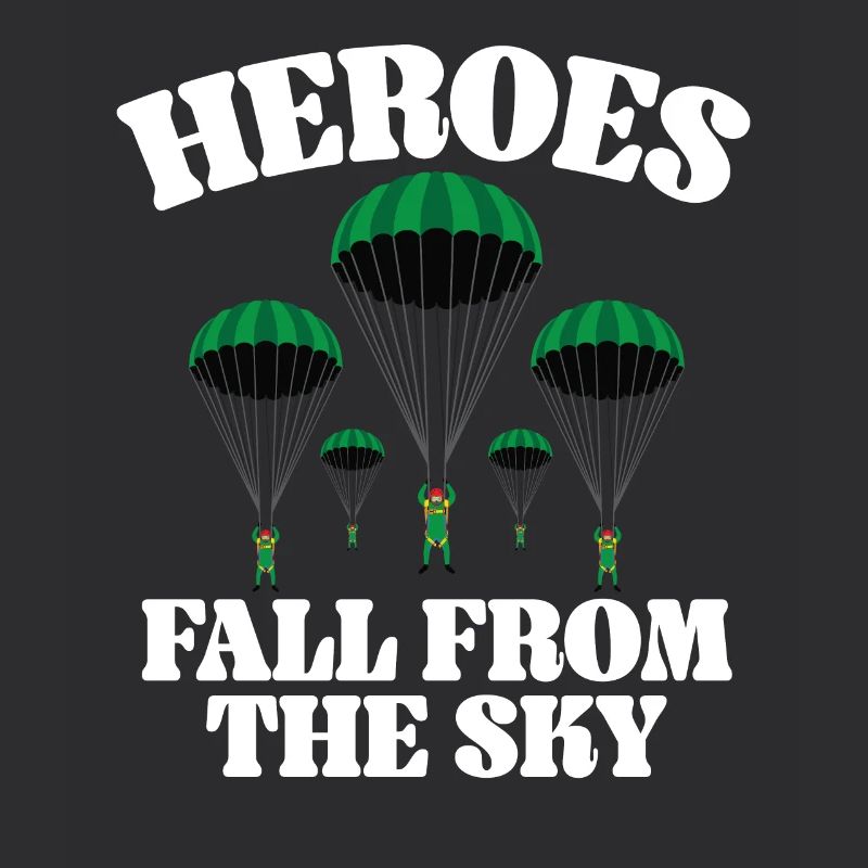 Paratroopers Skydiving Skydiving