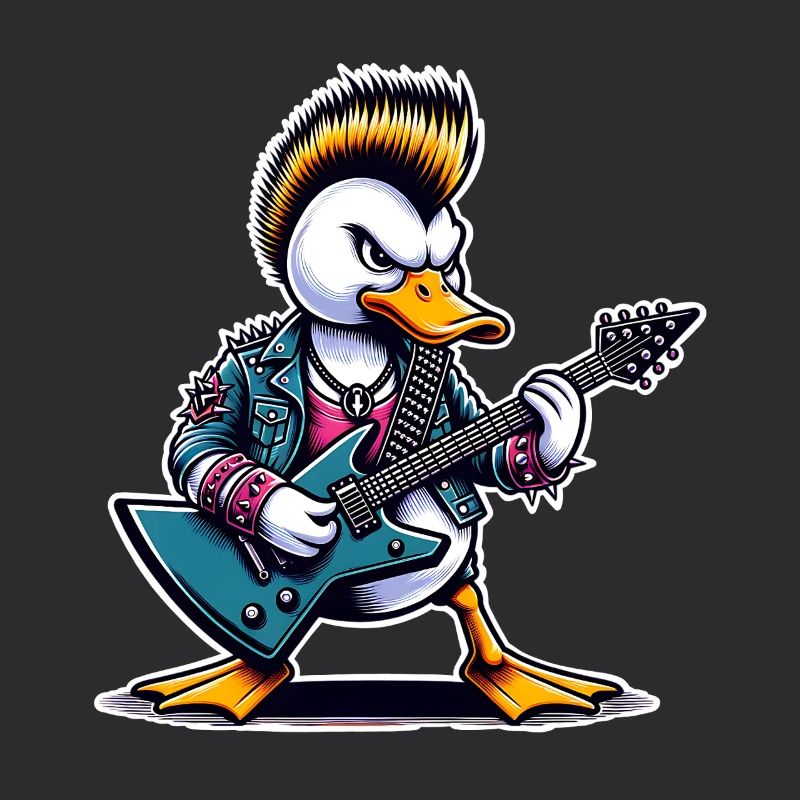 Duck Rock and Roll Guitariste