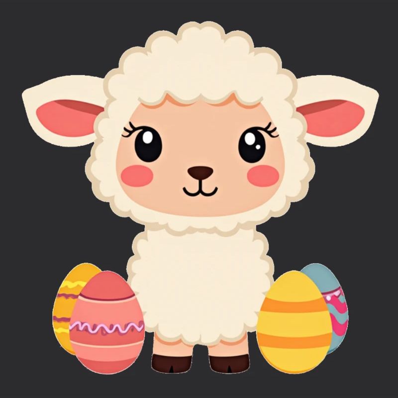 Schaf an Ostern 