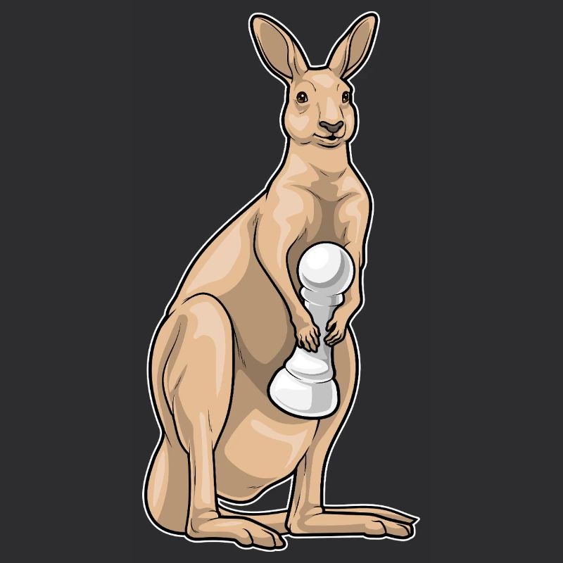Kangourou Pièce d’échecs Pion Échecs