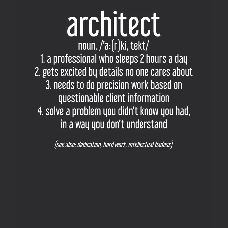 ARCHITECT - ARCHITECT - BUILDING - DRAWING
