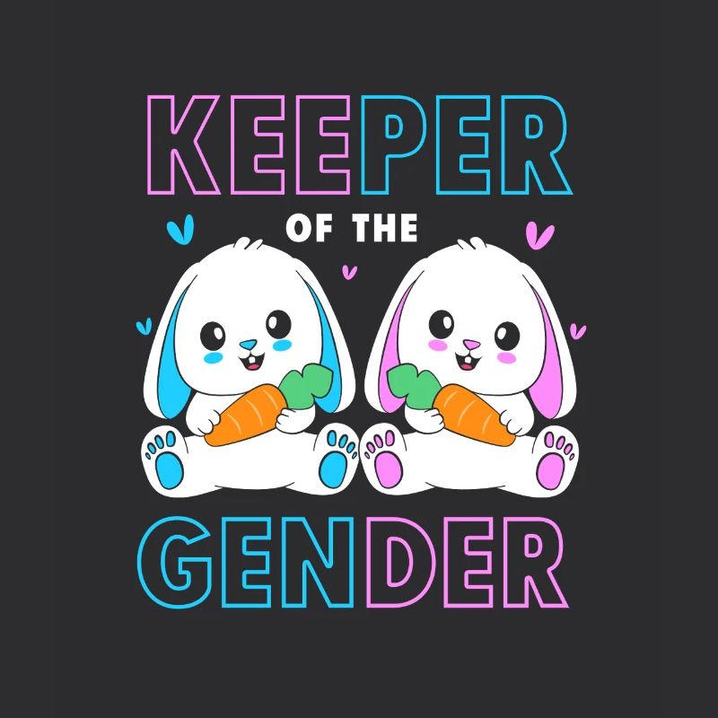 Gender Reveal Ostern Werdende Mutter