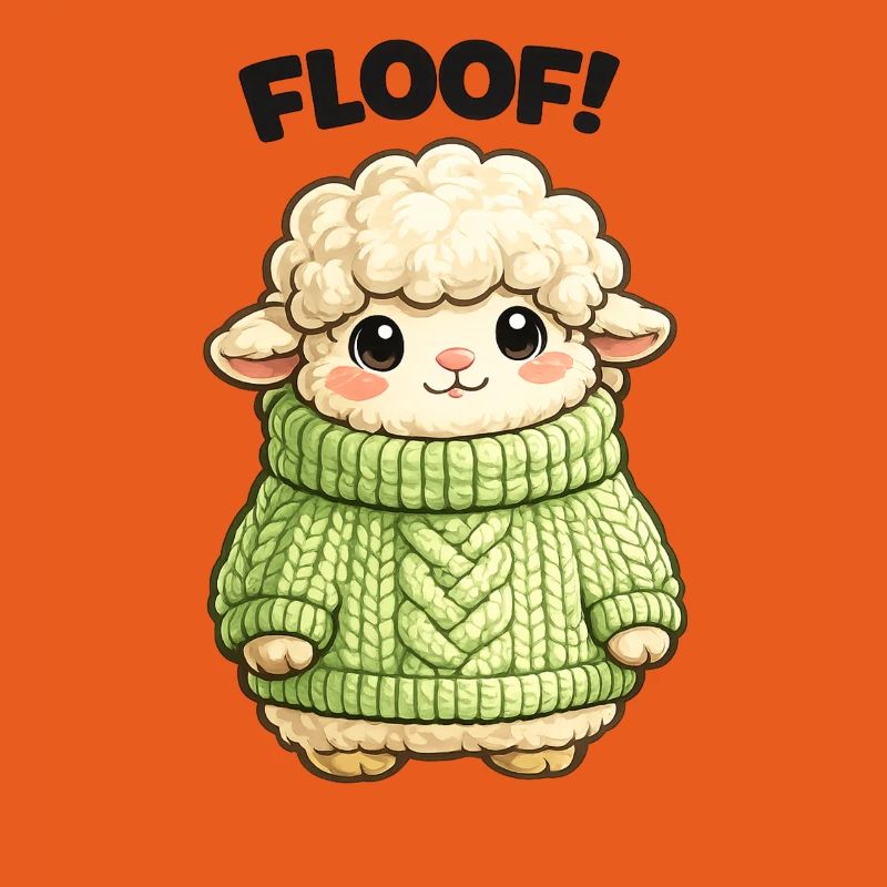 Kuscheliges Schäfchen Pullover Design