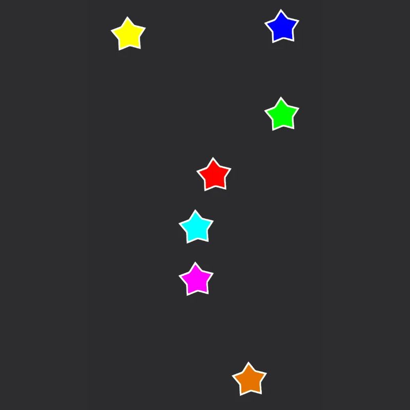 Etoiles colorées, Grande Ourse